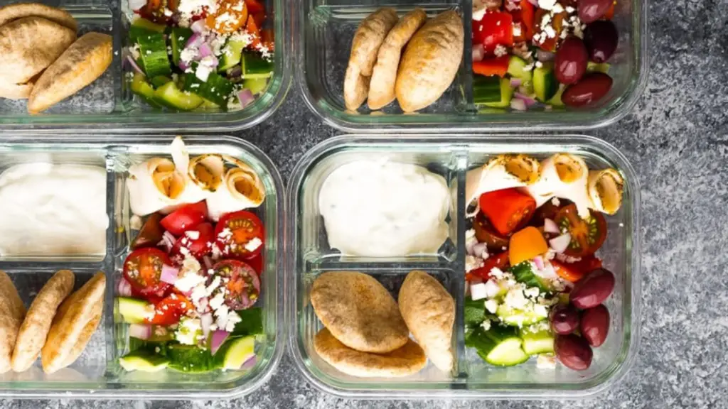 No-Cook Mediterranean Lunch Box Healthy Meal Prep Ideas