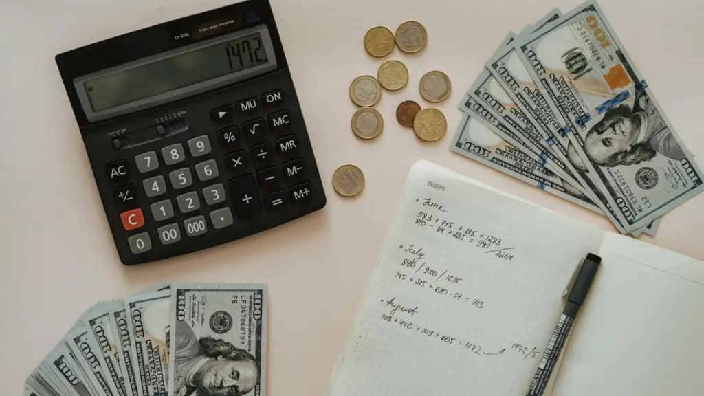 black-calculator-beside-coins-and-notebook Financial Freedom Tips