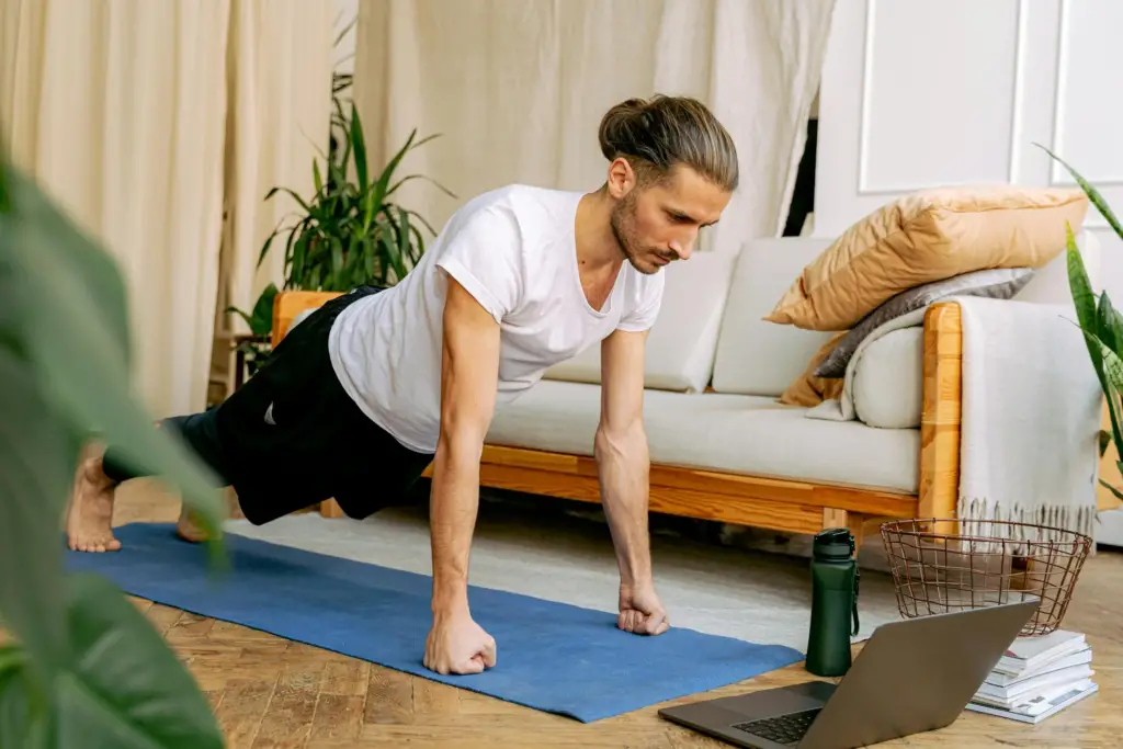 a-man-working-out-at-home