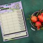 Purple Cream Illustrative Meal Planner